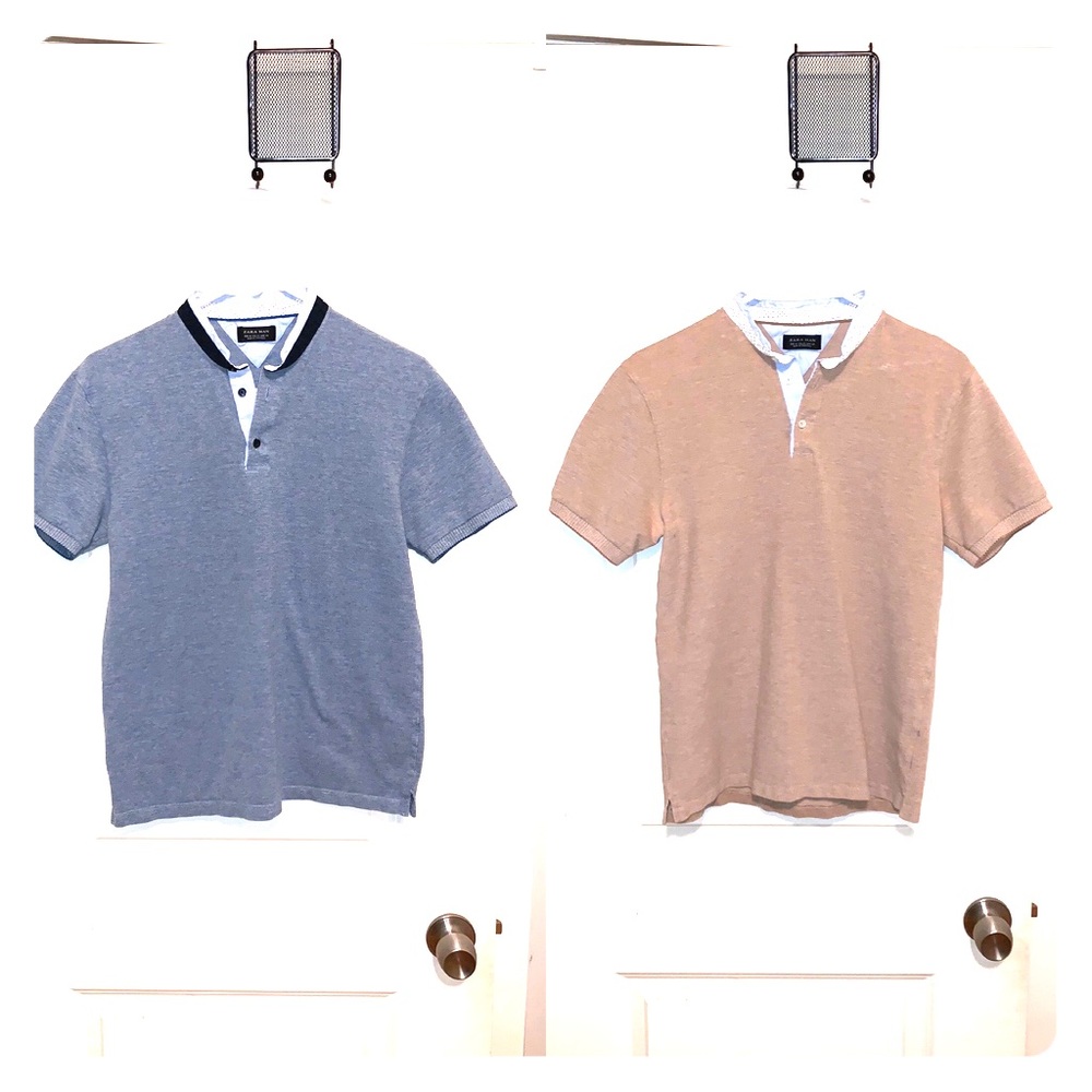 Two Zara Polos